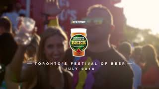 Torontos Festival of Beer is July 2629 2018 [upl. by Noram]