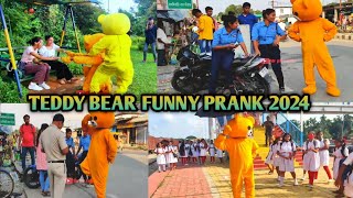 2024 Best Teddy Bear Proposal And Rolling Prank Teddy Bear VideoCrazy Reaction 🔥🔥 [upl. by Ahsienar]