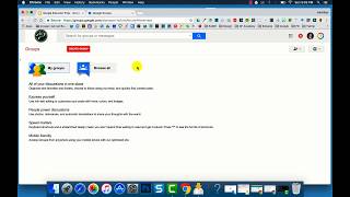 Google Groups Tutorial [upl. by Layor]