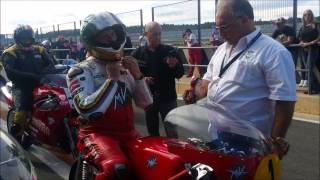 AGOSTINI riding 500cc Three Classics amp Leyends Cheste 2015 by mvagustaes [upl. by Llewoh]