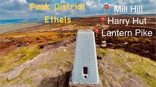 Ethels walk 10 mile circular kinder reservoir Mill Hill  Harry Hut  Lantern Pike ⛰️ 🥾 [upl. by Ailsa810]