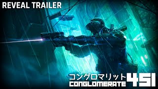 Conglomerate 451  Announcement Trailer Cyberpunk Dungeon Crawler [upl. by Nednal]