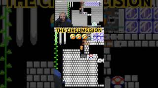 THE CIRCUMCISION🤣🤣🤣 gaming nintendo funnyshorts youtubeshorts trending supermariomaker2 [upl. by Cos932]