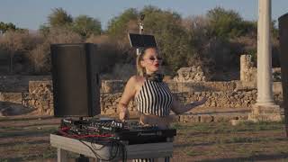 Live Melodic Techno Set  Delfin x Gloria Jeans Coffees at Cyprus Salamis Ruins [upl. by Inimak]