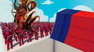 200x CARNAGE  1x GIANT vs EVERY GOD  Totally Accurate Battle Simulator TABS [upl. by Eussoj727]