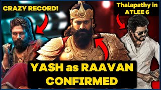 Yash as RAAVAN  Pushpa 2 Crazy Record  Atlee 6  Chapter Zero Flick OFF 22 [upl. by Foss]