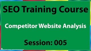 05 How to Analyze Competitors Website for SEO [upl. by Ez]