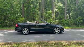 2008 Mercedes Benz CLK550 V8 Cabriolet Driving 03262024 [upl. by Hales]