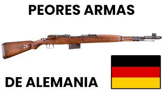 Las 7 Peores Armas de Alemania [upl. by Reppart702]