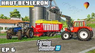 FIRST CUT IN THE SPRING  Farming Simulator 22  HautBeyleron  Episode 6 [upl. by Nagam]