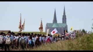 Pélerinage Chartres 2018  Marion Sigaut [upl. by Eneri]