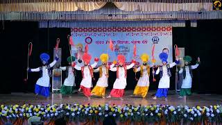 Lyallpur Khalsa College Jalandhar Bhangra 2023  Punjab State InterUniversity Youth Festival [upl. by Hewitt]