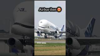 Airbus then vs now 😢 aviation avgeek shorts [upl. by Aihsenak288]