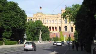 Munich Germany Walk along the Isar river [upl. by Ednarb]