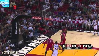 James Harden vs Dwyane Wade Full Highlights 20141021 Rockets at Heat  26 For Wade [upl. by Ecirual]