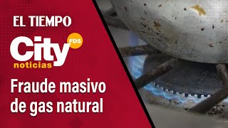 CityNoticias 1 de diciembre Fraude masivo de gas natural en Bogotá y Cundinamarca [upl. by Nilsoj524]