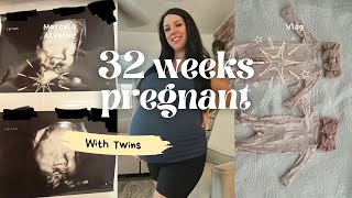 32 Weeks Pregnant with Twins Vlog [upl. by Margeaux]