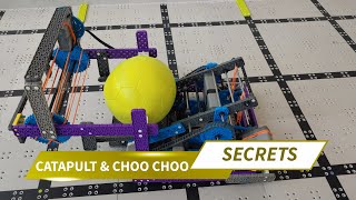 How to shoot balls in VEX IQ using a catapult and a choo choo [upl. by Zapot294]