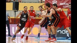 Circuito Movistar 2017 Moralzarzal Montakit Fuenlabrada  Valencia Basket [upl. by Assille468]