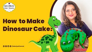 How to Make Dinosaur Cake [upl. by Petit]