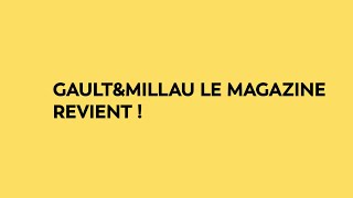 GaultampMillau le magazine revient [upl. by Carine]