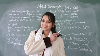 Metal carbonyls Types properties preparation full explanation bsc NET inorganicchemistry [upl. by Servetnick78]