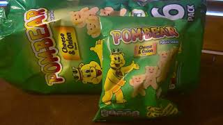 Crisplife  PomBear Cheese amp Onion crisp review [upl. by Waiter438]