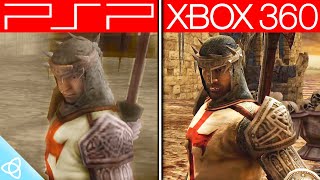 Dantes Inferno  PSP vs Xbox 360  Side by Side [upl. by Pinto]