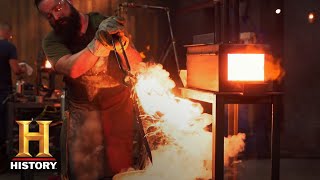 Forged in Fire Forging Two Different Metals Season 5 Episode 7  History [upl. by Noe685]