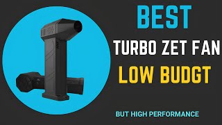 Best Turbo Jet Fan LowBudget 2024  High Performance amp Affordable Picks [upl. by Eelrefinnej]