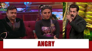 Bigg Boss 15 spoiler alert Salman Khan gets angry on Ritesh for disrespecting Rakhi Sawant [upl. by Ykvir452]