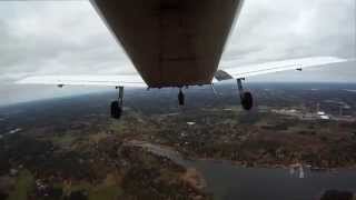 Flying in city of Kotka and Hamina Finland [upl. by Avilys]