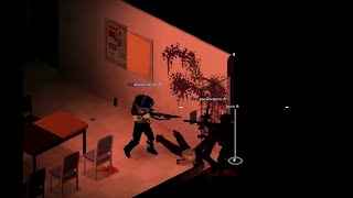 Project zomboid PVP 2 v 3 in mall [upl. by Ahsirat]