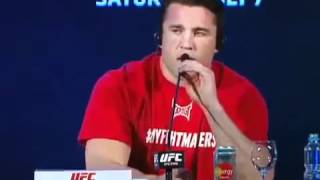 Chael Sonnen desrespeitou Anderson Silva e o BRASIL COMPLETO [upl. by Hollis]