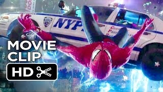 The Amazing SpiderMan 2 Movie CLIP  Free Fall 2014  Andrew Garfield Movie HD [upl. by Nylrebmik]