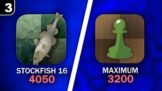 Stockfish 16 VS Chesscom Maximum Level PART 3 [upl. by Ynos316]