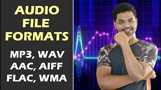 Audio File Formats  MP3 AAC AIFF WAV FLAC WMA Explained [upl. by Polly487]