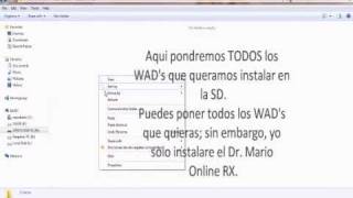 TUTORIAL Como emular WiiWare con uLoader 5 1 [upl. by Aileon]