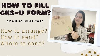 how to fill gks scholarship form for undergraduate  university track amp embassy track [upl. by Averell]