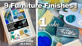 9 furniture finishes in one video [upl. by Ingamar]