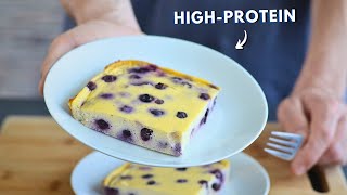 The easiest HIGHPROTEIN DESSERT you can whip up in 5 minutes [upl. by Thunell]