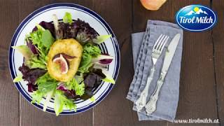 BergkäseLaibchen mit HerbstSalat [upl. by Bradeord]