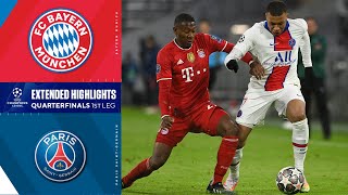 Bayern Munich vs Paris SaintGermain Extended Highlights  UCL on CBS Sports [upl. by Aissatsan]