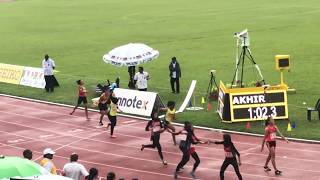 SUKMA 2018  4X400m Womens Finals  20  09  2018 [upl. by Sarette]