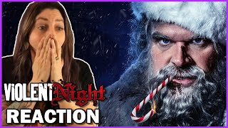 Violent Night Official Trailer Reaction [upl. by Shaffert]