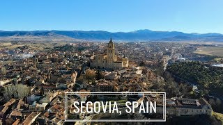 SEGOVIA  SPAIN BY DRONE [upl. by Aimaj841]