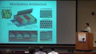 High Power Lithium Ion Microbatteries from Interdigitated ThreeDimensional Nanoporous Electrodes [upl. by Akcirehs]