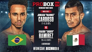 🔴 WBA LIGHTWEIGHT TITLE ON THE LINE LIVE  ProBox TV Presents Contender Series [upl. by Winton718]