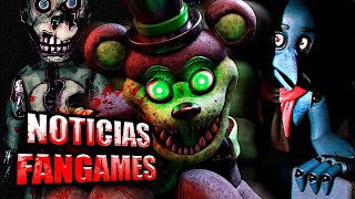 NOTICIAS FANGAMES FNAF 37 Popgoes Mac Tonight Treasure Island Animators Hell [upl. by Telocin]