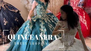 QUINCEAÑERA DRESS SHOPPING  JANETT [upl. by Anikahs]